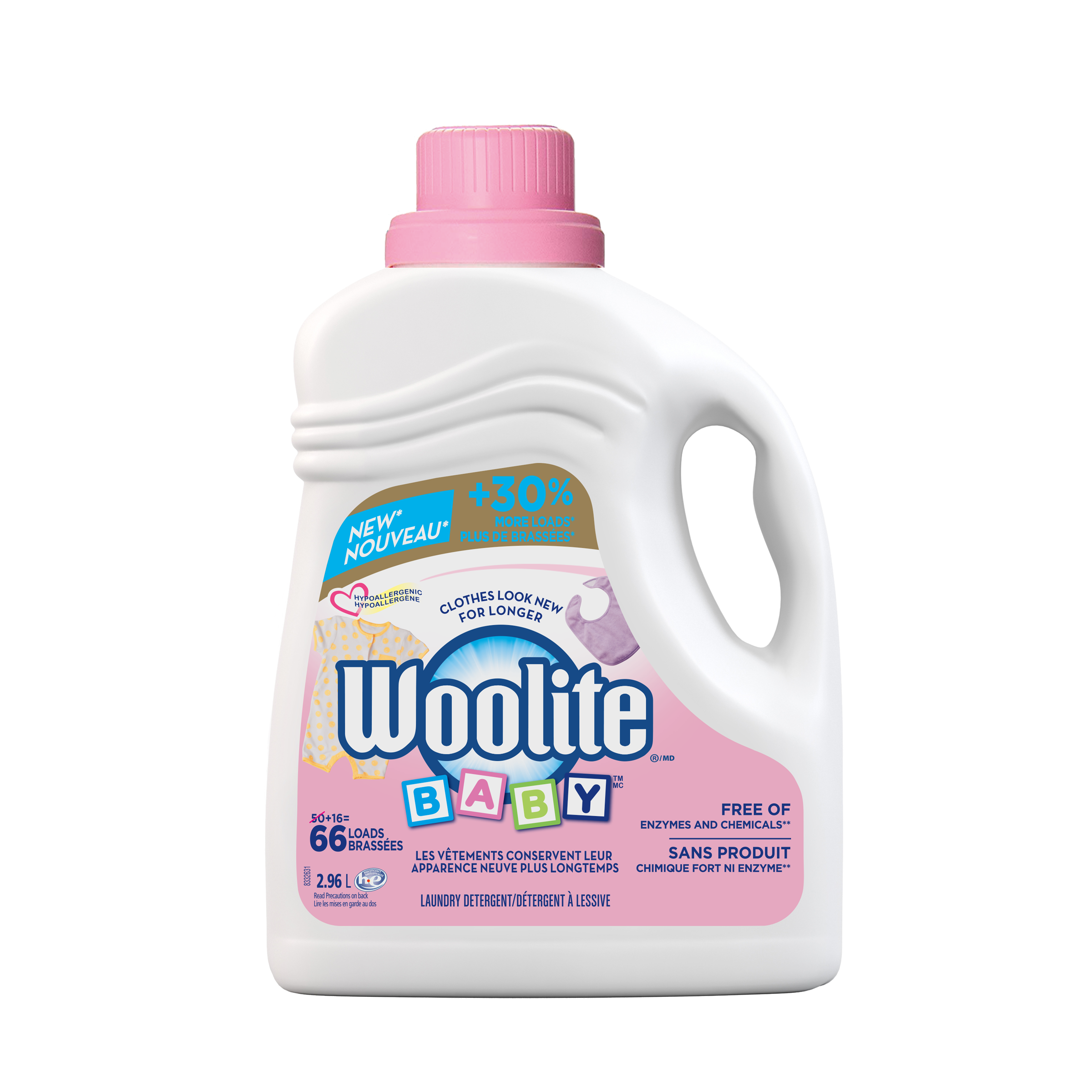 WOOLITE® BABY™ Laundry Detergent (Canada) (Discontinued Dec 1, 2023)